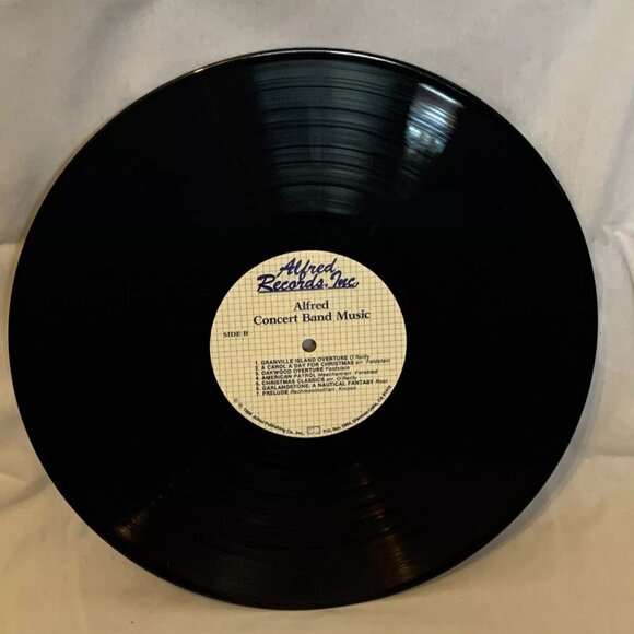 Alfred Concert Band Music (Vinyl, 1986) Alfred Records NM LP Record Album - Picture 10 of 11
